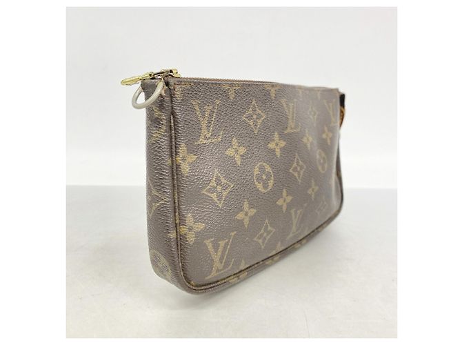 Louis Vuitton Monogram Pochette Accessoires Pouch Marrone - vista 2