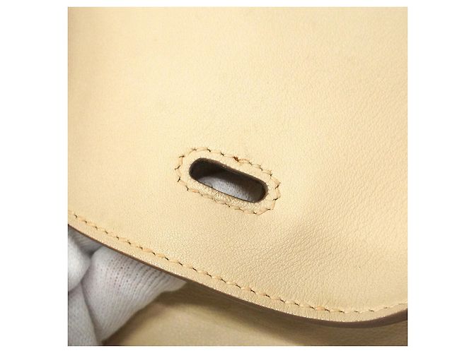 Hermès Hermes Lindy 26 Handtasche Weiß - Ansicht 13