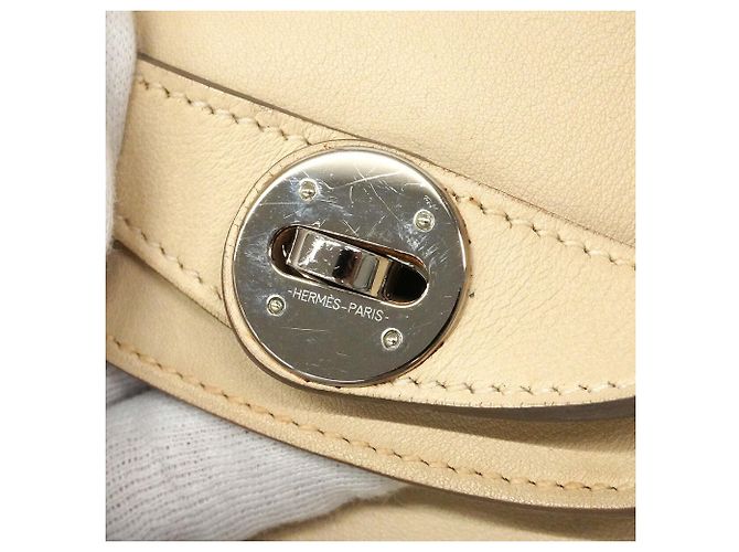 Hermès Hermes Lindy 26 Handtasche Weiß - Ansicht 14