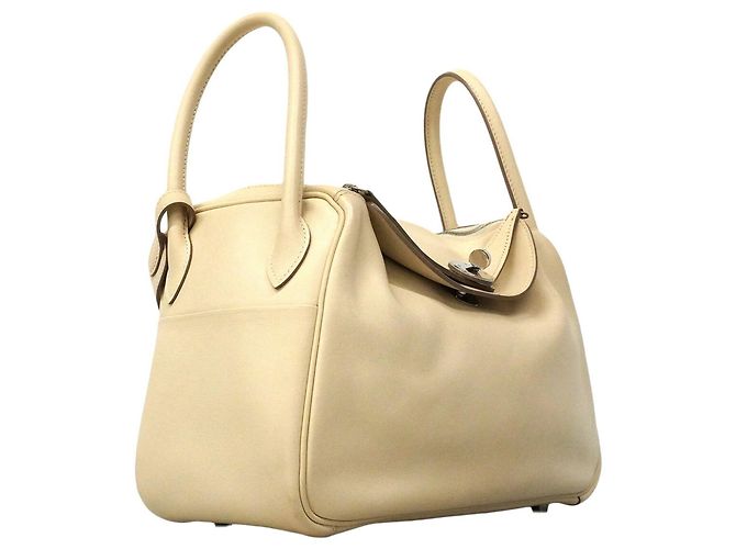 Hermès Hermes Lindy 26 Handtasche Weiß - Ansicht 2