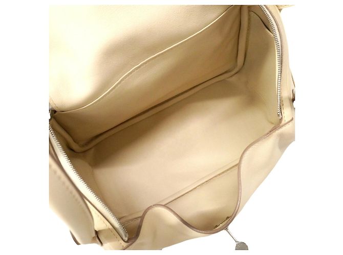Hermès Hermes Lindy 26 Handtasche Weiß - Ansicht 4