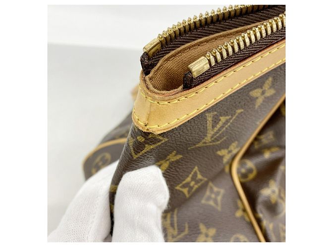 Borsa Louis Vuitton Monogram Tivoli GM Marrone - vista 6