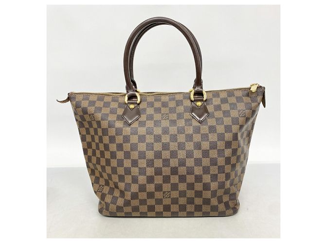 Borsa Louis Vuitton Damier Saleya MM Damier ebene - vista 11