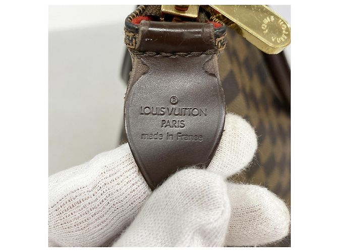 Borsa Louis Vuitton Damier Saleya MM Damier ebene - vista 5
