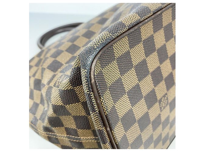 Borsa Louis Vuitton Damier Saleya MM Damier ebene - vista 7