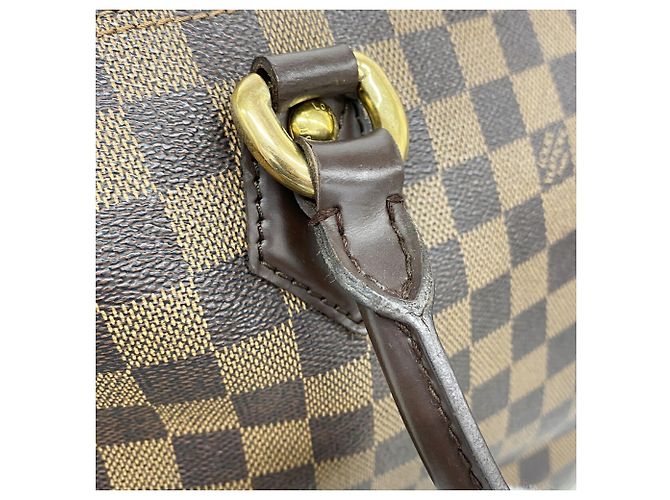 Borsa Louis Vuitton Damier Saleya MM Damier ebene - vista 9