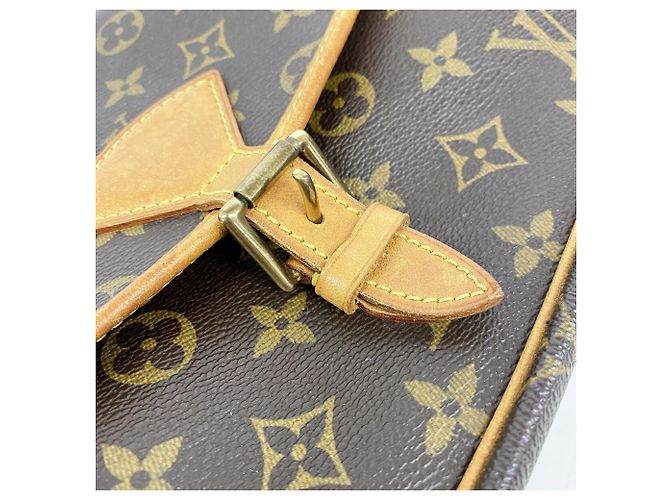 Borsa a tracolla Louis Vuitton Monogram Sologne Marrone - vista 11