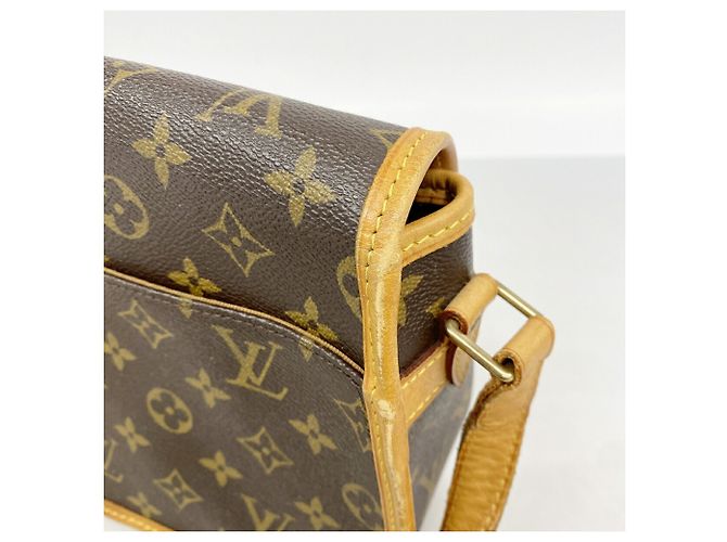Borsa a tracolla Louis Vuitton Monogram Sologne Marrone - vista 8