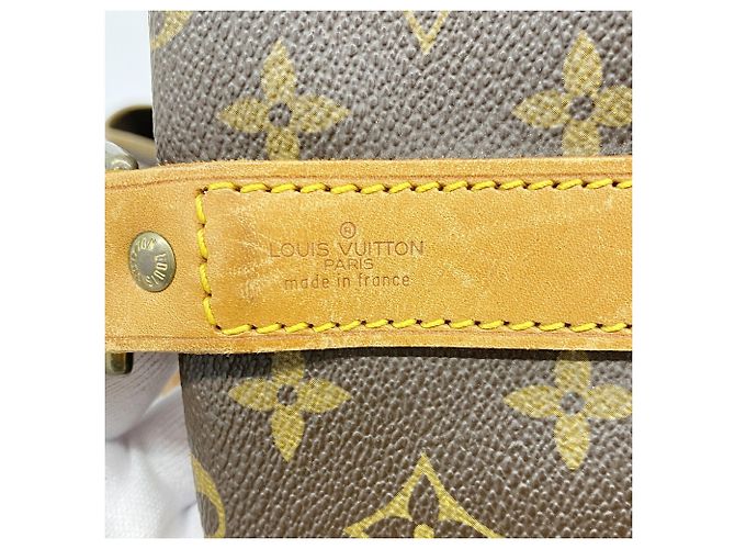 Louis Vuitton Monogram Keepall Bandoulière 50 Marrone - vista 5