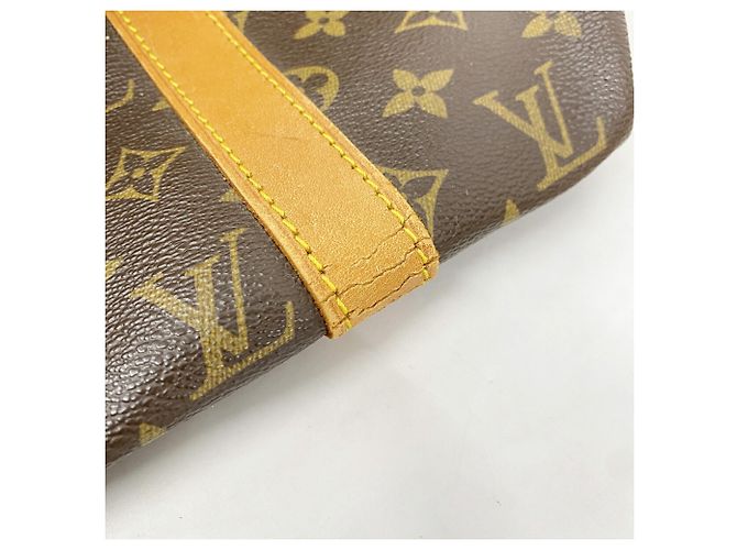 Louis Vuitton Monogram Keepall Bandoulière 50 Marrone - vista 6