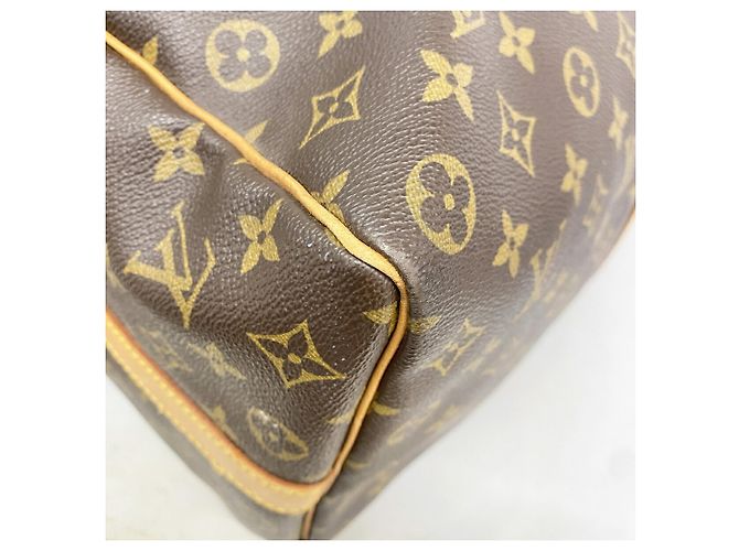 Louis Vuitton Monogram Keepall Bandoulière 50 Marrone - vista 8