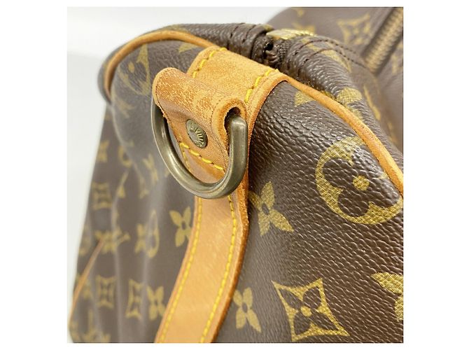 Louis Vuitton Monogram Keepall Bandoulière 50 Marrone - vista 9