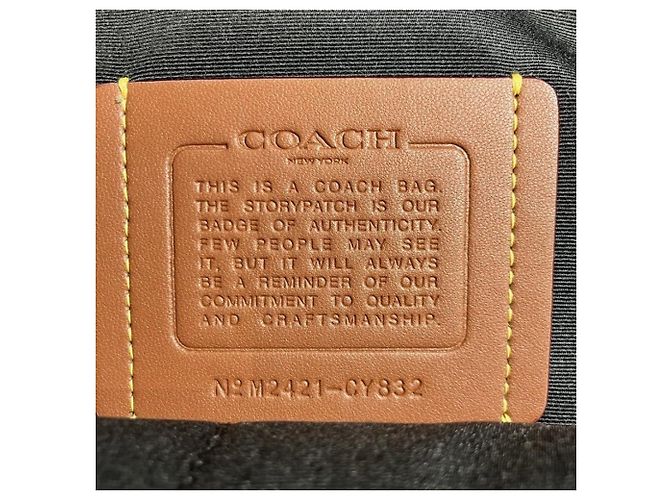Zaino Coach Signature Ethan CY832 Nero - vista 4
