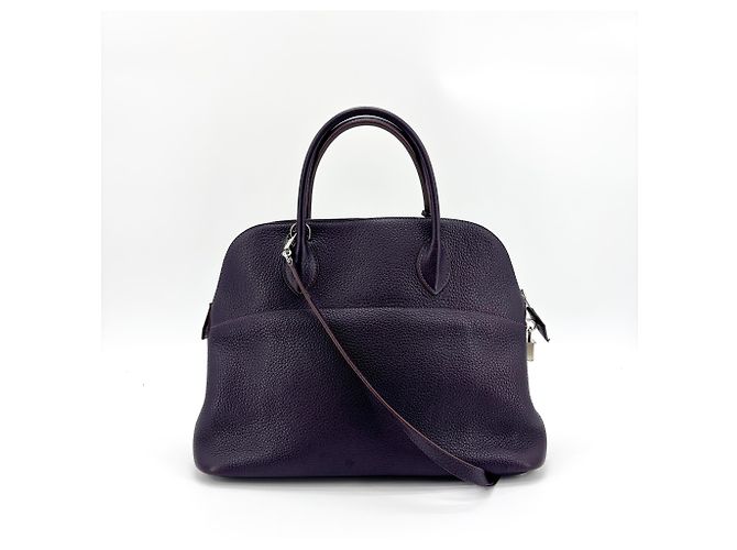 Hermès Hermes Bolide Clemence 31 Porpora - vista 2