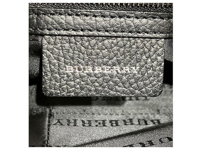 Borsa a mano e a tracolla Burberry Nova Check Nero Beige - vista 4