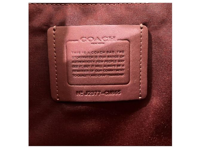 Coach Signature Large Smith Tote Bag Braun - Ansicht 4