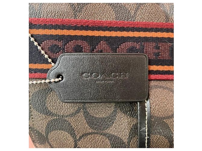 Coach Signature Large Smith Tote Bag Braun - Ansicht 5