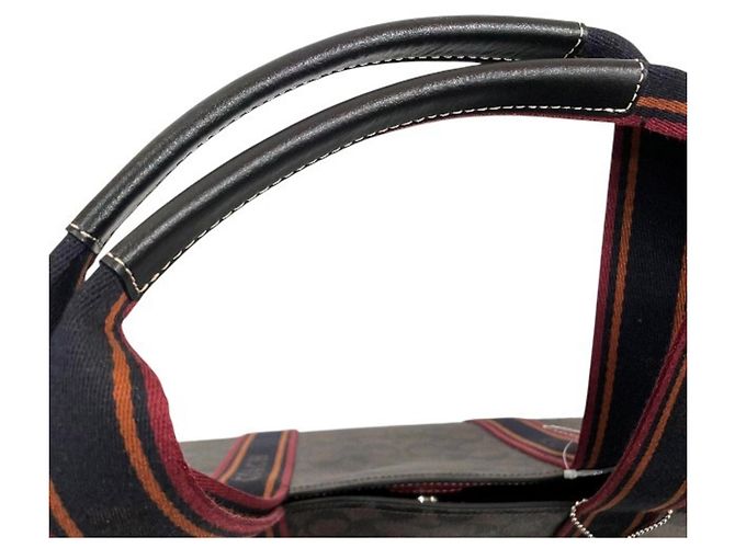 Coach Signature Large Smith Tote Bag Braun - Ansicht 7