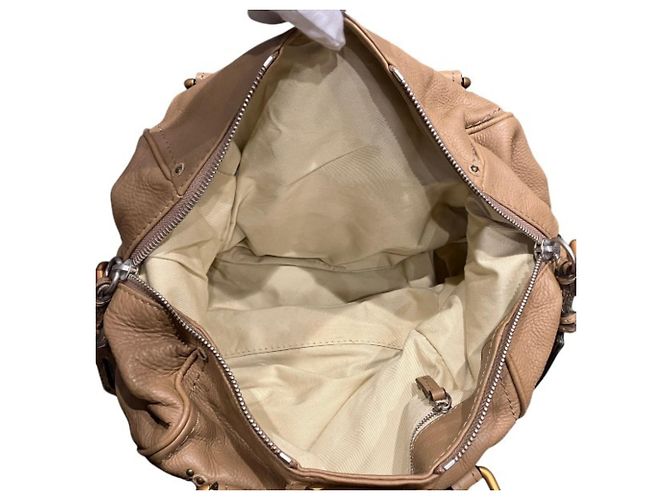 Chloé Chloe Paddington Leder Tote Bag Beige - Ansicht 6