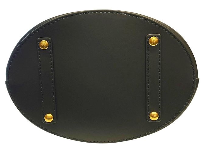 Borsa a tracolla in pelle Burberry Nero - vista 3