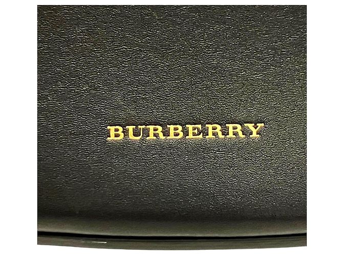 Borsa a tracolla in pelle Burberry Nero - vista 4