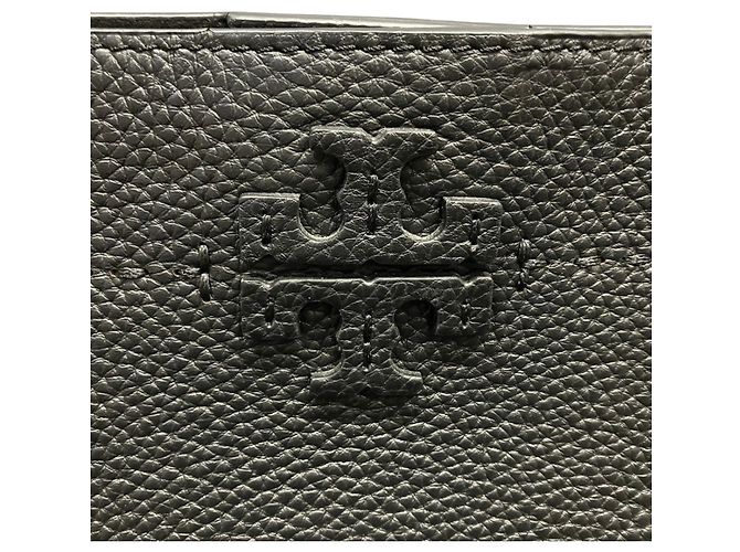 Tory Burch MacGraw Medium Bucket Bag Negro - vista 4