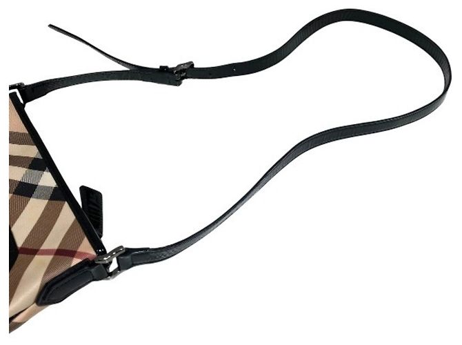 Bolso de hombro Burberry Nova Check Beige - vista 7