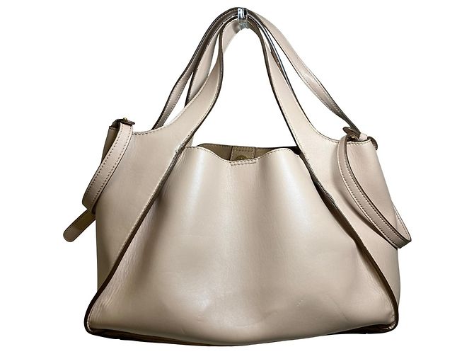 Stella Mc Cartney Borsa Tote Pochette in Eco-pelle Stella McCartney Beige Sabbia - vista 2