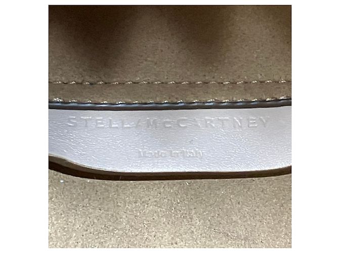 Stella Mc Cartney Borsa Tote Pochette in Eco-pelle Stella McCartney Beige Sabbia - vista 4