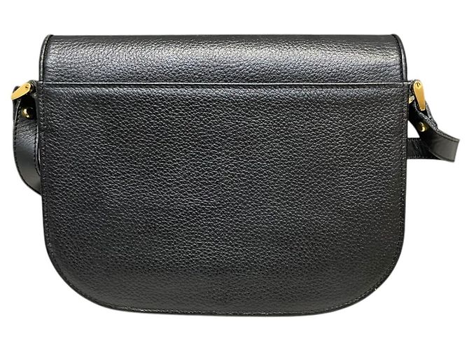 Borsa a tracolla in pelle Burberry Nero - vista 2