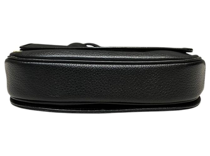 Borsa a tracolla in pelle Burberry Nero - vista 3