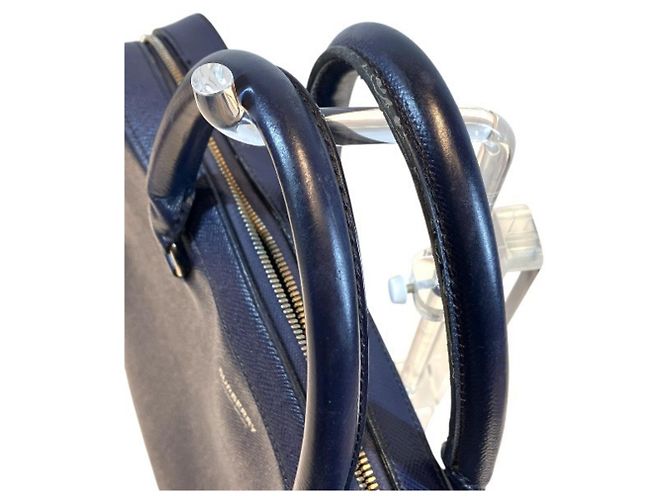 Borsetta da lavoro in pelle Burberry da uomo Nero - vista 6