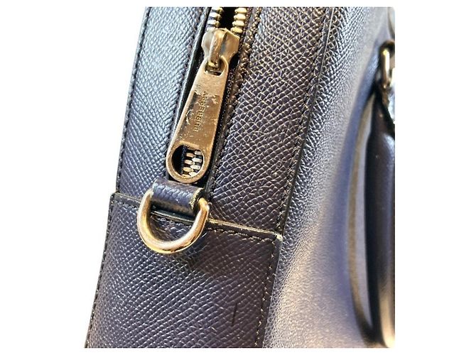 Borsetta da lavoro in pelle Burberry da uomo Nero - vista 7
