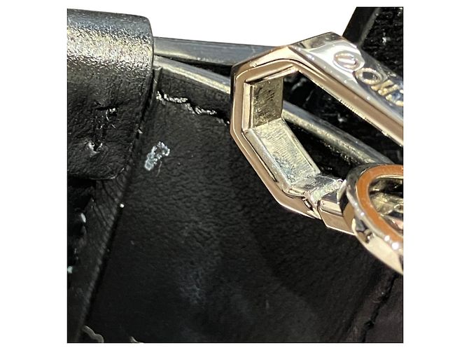Borsa a tracolla Jimmy Choo in pelle nera Nero - vista 8