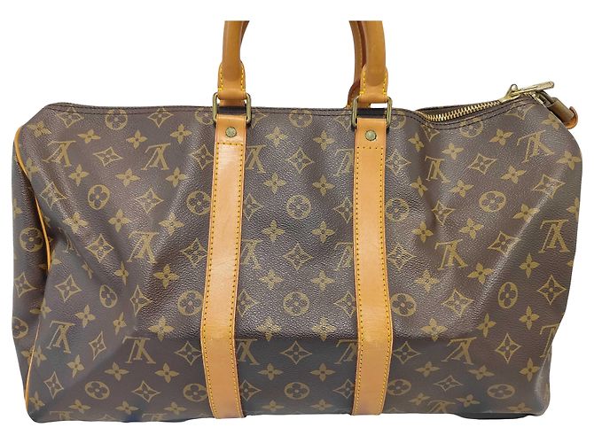 Louis Vuitton Keepall Monogram Canvas 45 Marron - vue 2