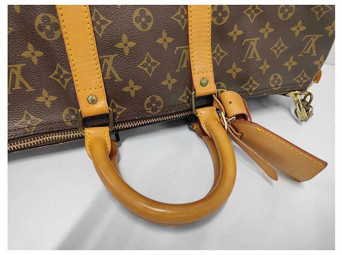 Louis Vuitton Keepall Monogram Canvas 45 Marron - vue 5