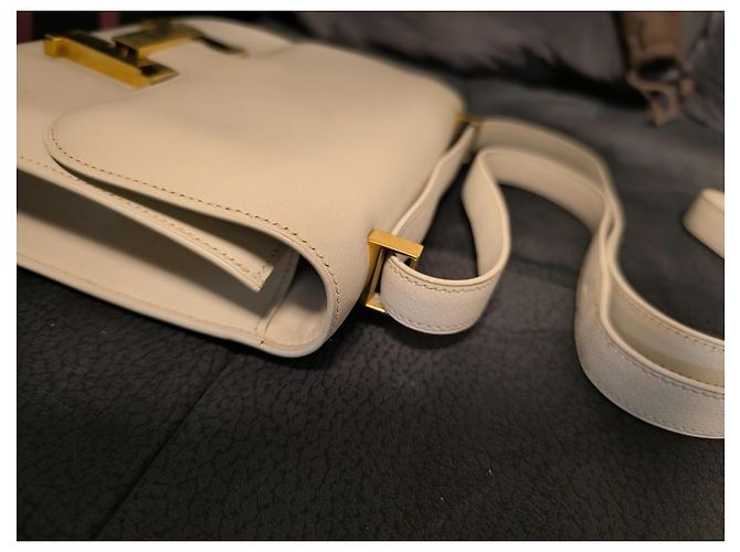 Hermès Constance 23 Lederhandtasche Weiß - Ansicht 6