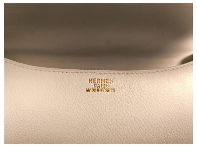 Hermès Constance 23 Lederhandtasche Weiß - Ansicht 7