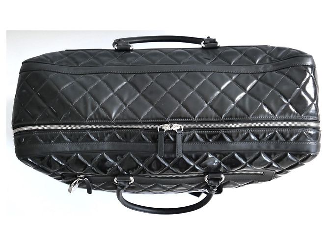 Chanel Timeless gesteppte Reisetasche Schwarz - Ansicht 2