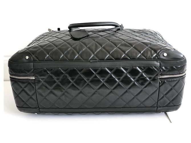 Chanel Timeless gesteppte Reisetasche Schwarz - Ansicht 3