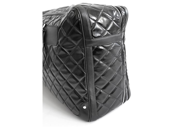 Chanel Timeless gesteppte Reisetasche Schwarz - Ansicht 5