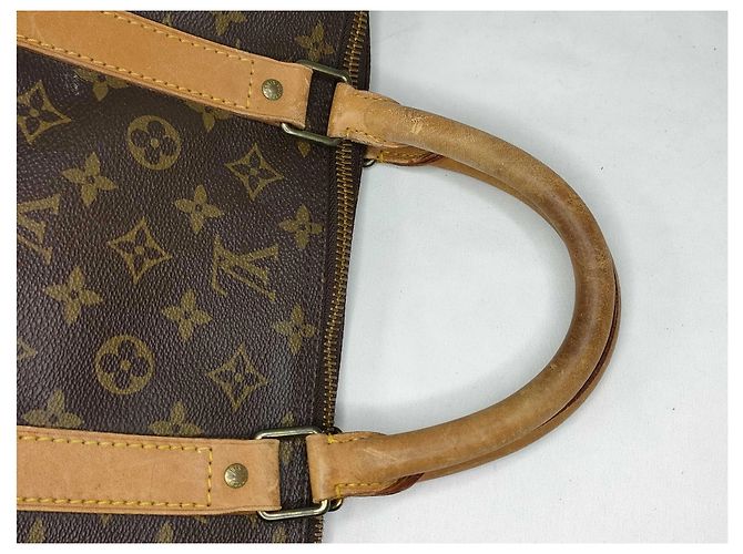 Louis Vuitton Keepall Monogram Canvas 60 Marrone - vista 4