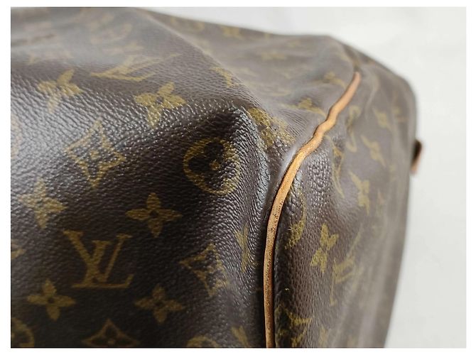 Louis Vuitton Keepall Monogram Canvas 60 Marrone - vista 7
