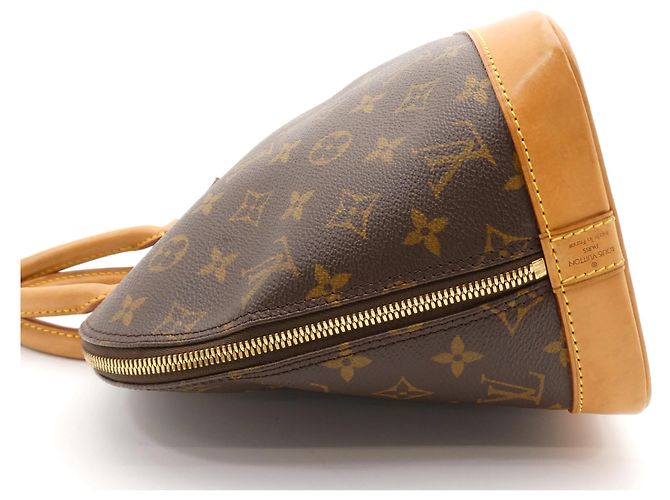 Louis Vuitton Alma Monogram Canvas PM Marron - vue 4