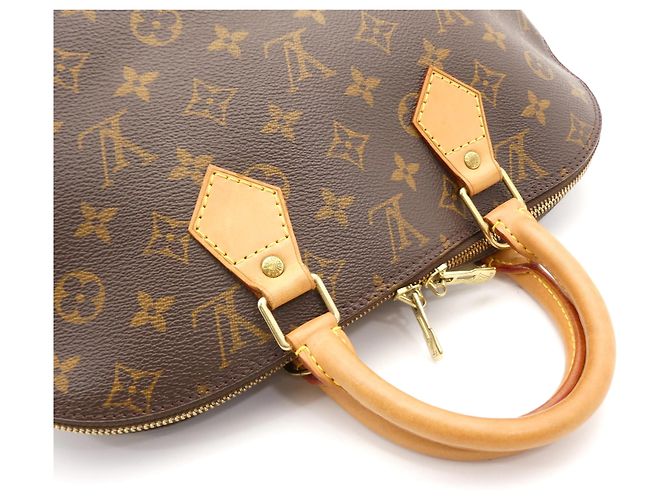 Louis Vuitton Alma Monogram Canvas PM Marron - vue 6