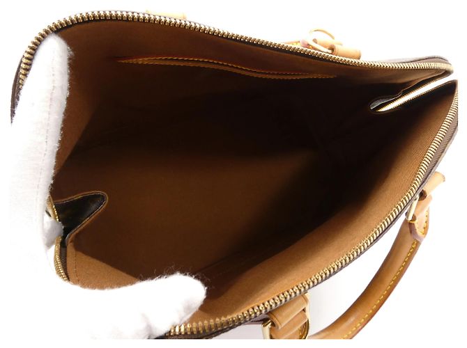 Louis Vuitton Alma Monogram Canvas PM Marron - vue 7