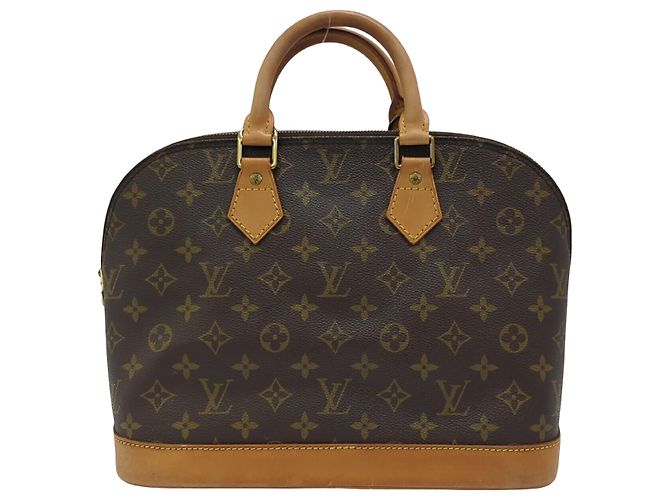 Louis Vuitton Alma Monogram Canvas PM Marron - vue 2
