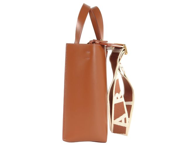 Marni Museo Mini Tasche braunes Leder - Ansicht 2
