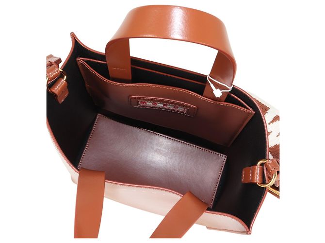 Marni Museo Mini Tasche braunes Leder - Ansicht 5