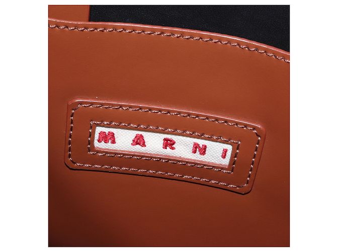 Marni Museo Mini Tasche braunes Leder - Ansicht 6